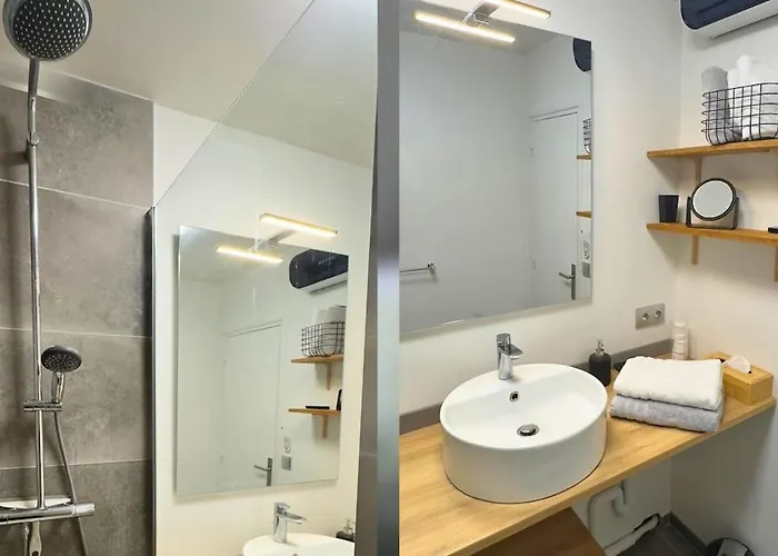 Cote Remparts, Central, Face A La Vieille & Parking Prive Gratuit Appartement