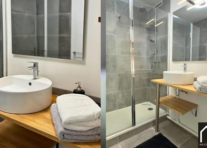 Cote Remparts, Central, Face A La Vieille & Parking Prive Gratuit Appartement *